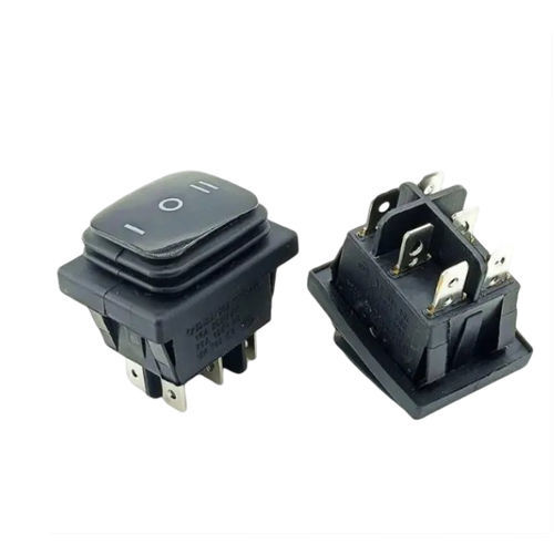 Interruttore a bascula - KCD4-black - Yueqing Tongda Wire Electric Factory - DPDT / a tenuta stagna / LED