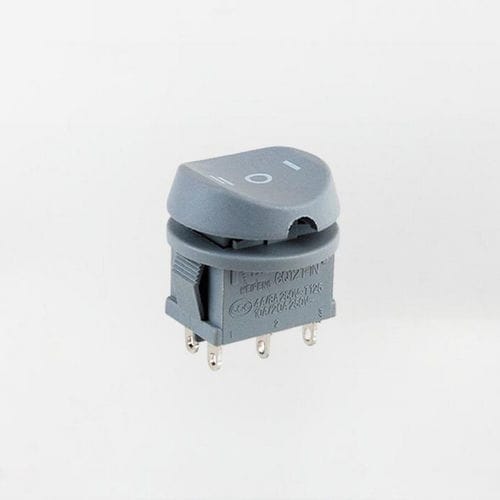 Interruttore a bascula - GQ121-1N-6-000 - Yueqing Tongda Wire Electric Factory - 6 poli / a prova di polvere / CQC