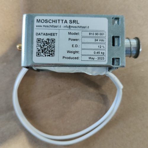 Elettromagnete lineare - 810 90 001 - MOSCHITTA SRL - per elettovalvola / compatto / di potenza