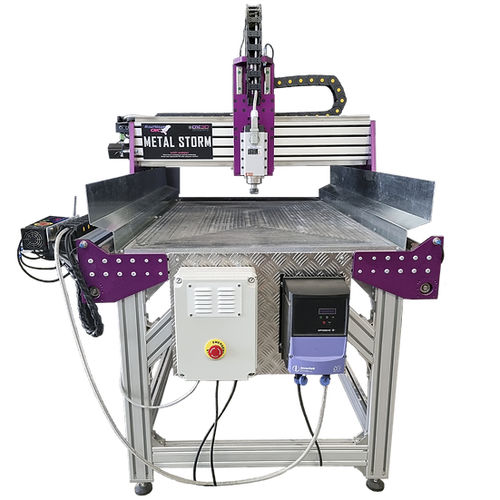 Contornatrice per metallo - Metal Storm - Cnc3d - CNC / XYZ / a mandrino