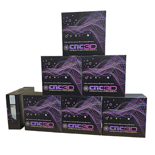 Filamento PLA per stampante 3D - Cnc3d - 1,75 mm / nero / blu