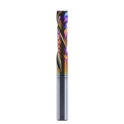Fresa a 2 denti - TurboCut PRO - Cnc3d - a codolo / integrale / in carburo de tungsteno