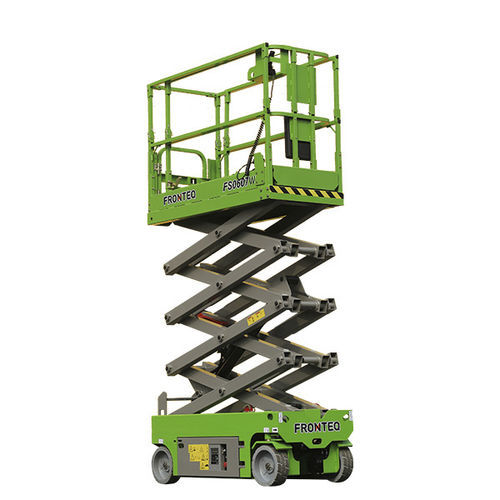 Piattaforma elevatrice a forbice idraulica - FS0607W - Fronteq (Changzhou) Machinery Co., Ltd. - mobile / per uso in interni ed esterni / per magazzino