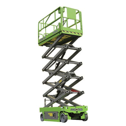Piattaforma elevatrice a forbice idraulica - FS1012 - Fronteq (Changzhou) Machinery Co., Ltd. - mobile / per uso in interni ed esterni / per magazzino