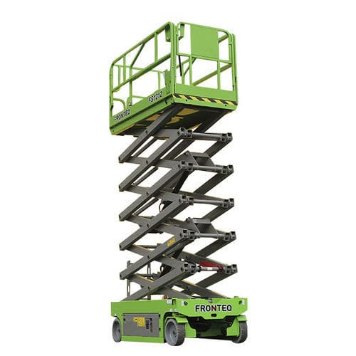 Piattaforma elevatrice a forbice idraulica - FS1212 - Fronteq (Changzhou) Machinery Co., Ltd. - mobile / per uso in interni ed esterni / per magazzino