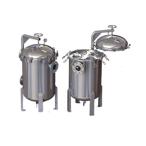 Carter per filtro multisacco - HL series - Guangde Huilong Environment Technology Co., Ltd. - per liquido / in acciaio inossidabile / duplex