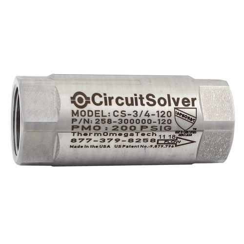 Valvola di scarico per acqua - CircuitSolver® - Thermomegatech - per condotto / in acciaio inossidabile / automatica