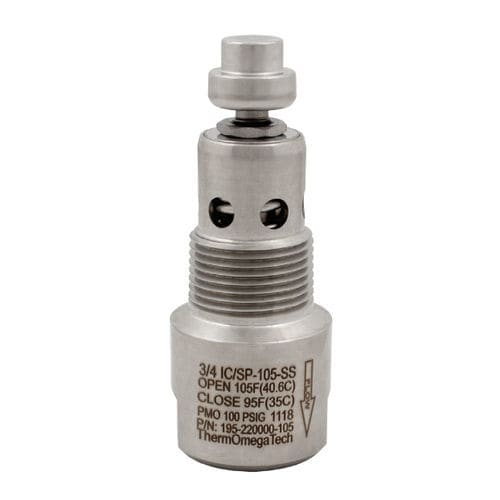 Valvola a cartuccia - IC/SP - Thermomegatech - di svuotamento / per tubazioni / in ottone