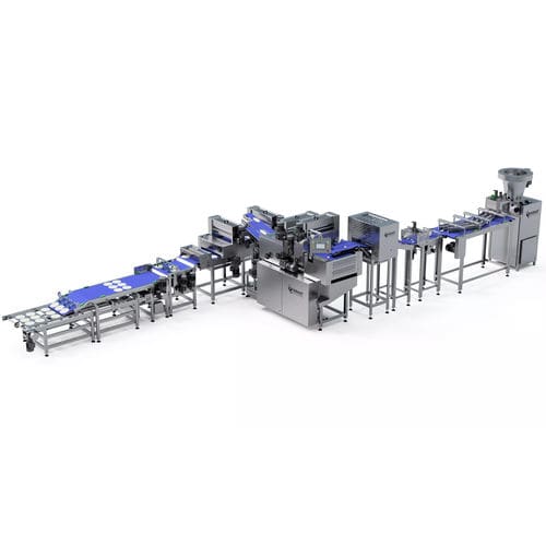 Linea di produzione di pizza automatica - Farhat Bakery Equipment