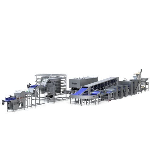 Linea di produzione di pita - Farhat Bakery Equipment - per lavash / per pane dürüm / di naan
