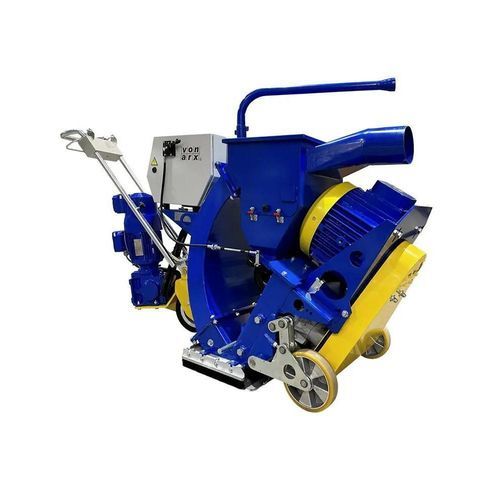 Granigliatrice manuale - S600E - Von Arx AG - per pulizia di superficie / per calcestruzzo / mobile