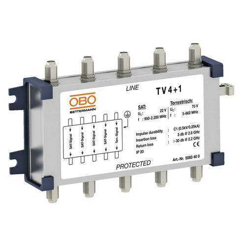Limitatore di sovratensione di tipo 3 - Liva Group - categoria D1 /C1 /C2 /C3 / per impianto elettronico / per segnali video