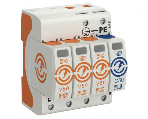 Limitatore di sovratensione classe II - Liva Group - classe I / di tipo 1+2 / per impianto elettronico