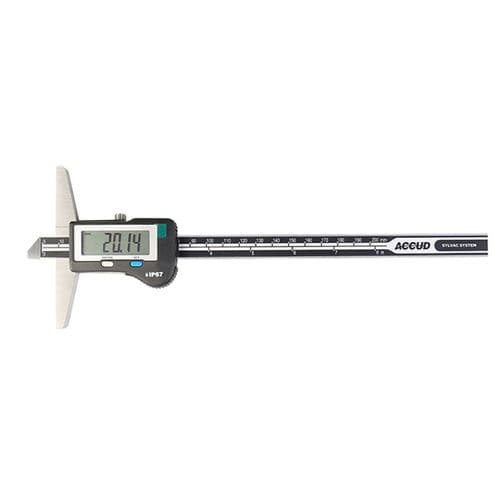 Calibro a corsoio digitale - 197 series - Accud Co. Ltd - in acciaio inossidabile / IP67
