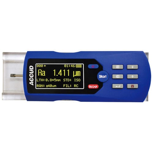 Rugosimetro di superficie - SR200 - Accud Co. Ltd - portatile / con display LCD