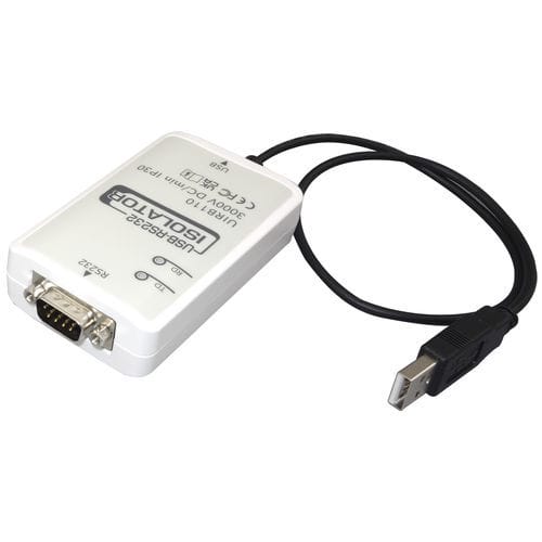 Convertitore/isolatore USB - UIRB110 - EmCom Technology Inc. - RS-232 / ad alta velocità / galvanico