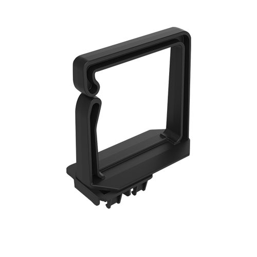 Sistema di gestione cavi D-ring - DINBR20 - EmCom Technology Inc. - su guida DIN