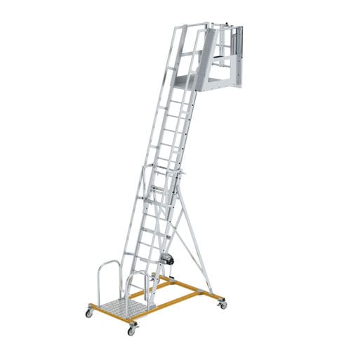 Scala da appoggio in alluminio - 30130 series - Munk Günzburger Steigtechnik - a piattaforma