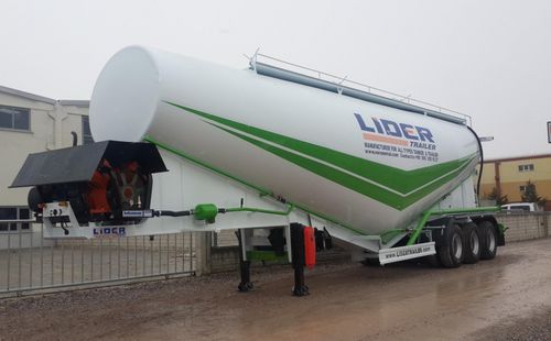 Rimorchio per cisterna - 60 M³  - lider trailer - per cemento / a 3 assi / con frenatura inerziale