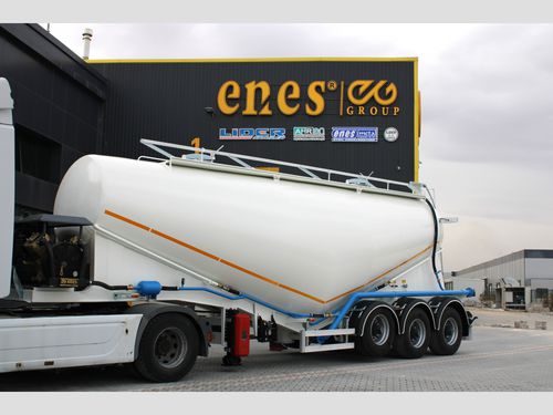 Rimorchio per cisterna - 35 M³ - lider trailer - per cemento / a 3 assi / con frenatura inerziale
