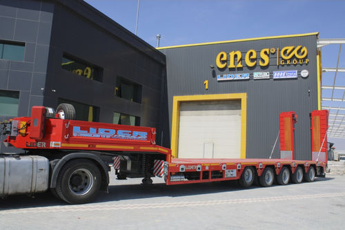 Rimorchio extra ribassato - lider trailer - a 5 assi