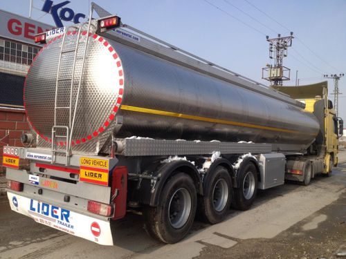 Rimorchio per cisterna - lider trailer - per serbatoio d'acqua / a 3 assi