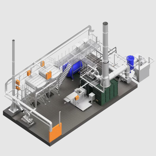 Inceneritore con griglie amovibile - MacroBurn V500  - Macrotec Engineering - in continuo / con controllo delle emissioni