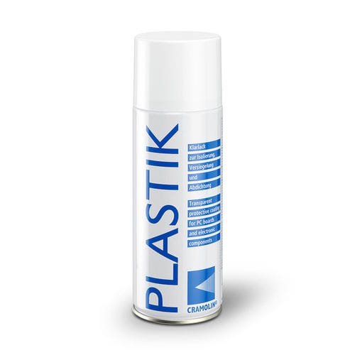 Vernice trasparente isolante - Cramolin PLASTIK - ITW Industrial Solutions - in aerosol / in acrilico / per metallo