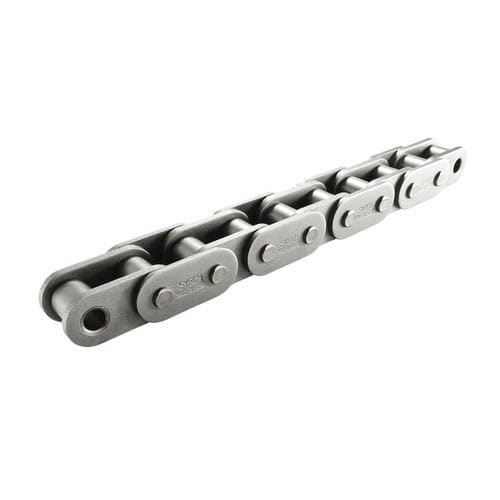 Catena con piastre a profilo dritto - F - Sugiyama Chain Co., Ltd. - di trasmissione / in acciaio / a rulli