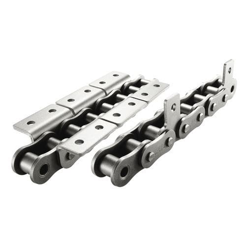 Catena con attacchi - ATT - Sugiyama Chain Co., Ltd. - di trasmissione / in acciaio / a rulli