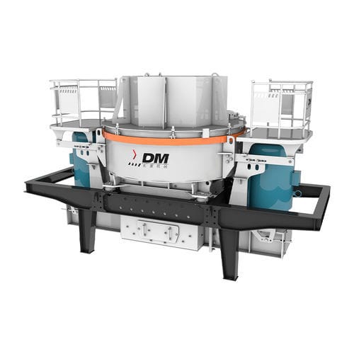 Frantoio a percussione ad asse verticale - DVSI series - Shanghai Dongmeng Road and Bridge Machinery Co., Ltd - fisso / per la produzione di sabbia / compatto