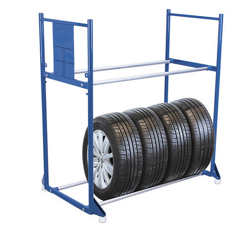 Scaffalatura per pneumatici - sw‑646.004 - VARIOfit - in acciaio / 2 ripiani