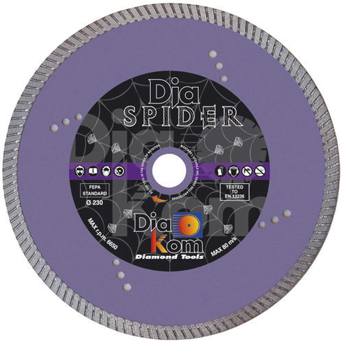 Disco da taglio per metallo - SPDT series - DIAKOM - per calcestruzzo / diamantato / per materiali abrasivi