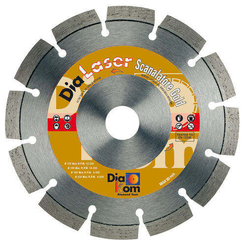 Disco da taglio per metallo - 135B series - DIAKOM - per calcestruzzo / diamantato / per materiali abrasivi