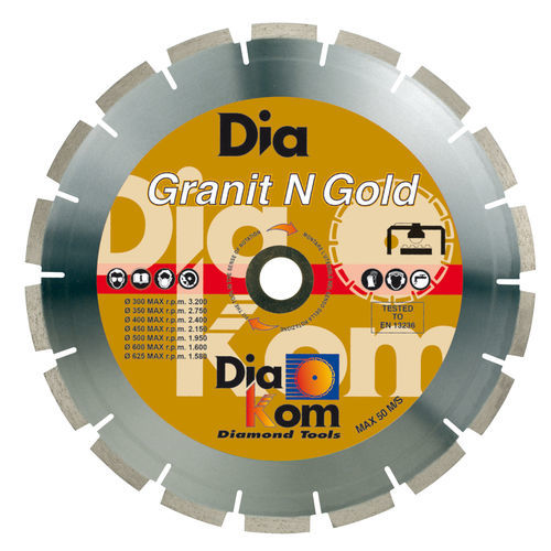 Disco da taglio per metallo - 421EM series - DIAKOM - per calcestruzzo / diamantato / per materiali abrasivi