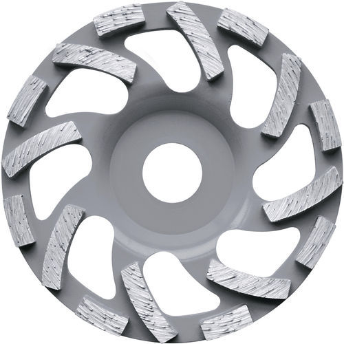 Mola per lucidatura - 643B series - DIAKOM - cilindrica / diamantata / per smerigliatrice angolare