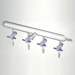 Manifold multicanale - M541044   - Synthware glass - in vetro / per gas