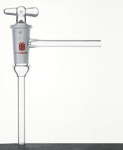 Rubinetto a 2 vie - S711754  - Synthware glass - a vuoto