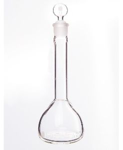 Matraccio tarato - F81221LN   - Synthware glass - in vetro / per laboratorio / con tappo