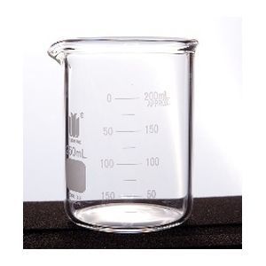 Becher graduato - B220250   - Synthware glass - in vetro