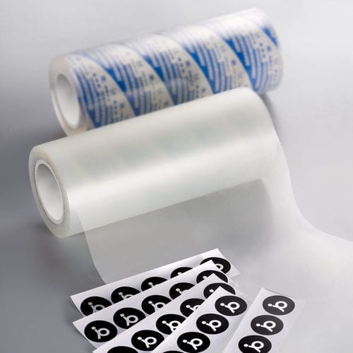 Film di laminazione - PP## - Symbio, Inc - adesivo / in polipropilene / per finizione