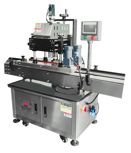 Tappatrice con avvitatore lineare - SCA - Guangzhou Promake Machinery Equipment Co., Ltd. - automatica / per bottiglie in vetro / per bottiglie di plastica