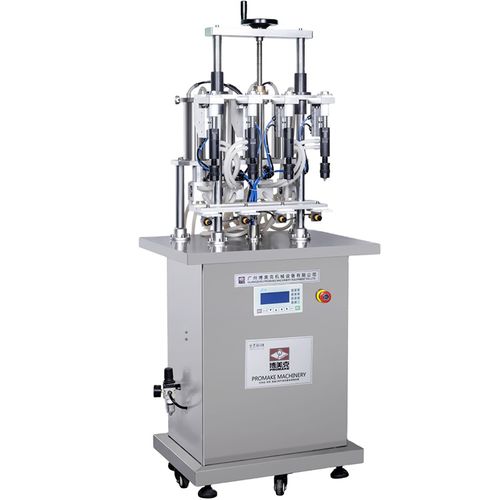 Riempitrice semiautomatica - FM - Guangzhou Promake Machinery Equipment Co., Ltd. - per bottiglie / per stampi / per prodotti cosmetici