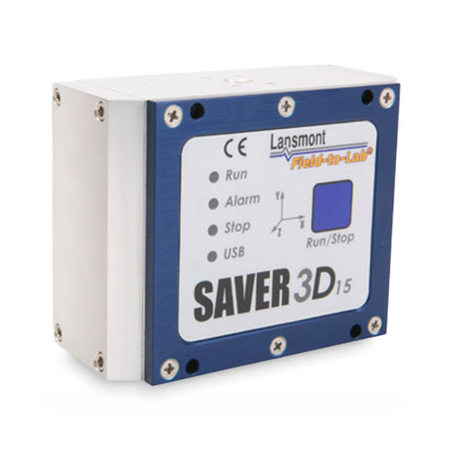 Data logger di temperatura e umidità - 3D15 - Lansmont - di vibrazioni / di urti / di accelerazione