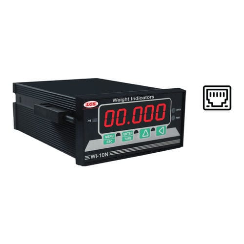 Indicatore di peso digitale - WI-50N-ETH - LCS Controls Private Limited - ad incastro / analogico / Ethernet