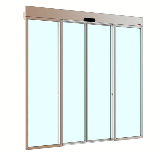 Porta scorrevole - Securlight 370 RC4 - Saima Sicurezza SpA - pedonale / in acciaio / per interno