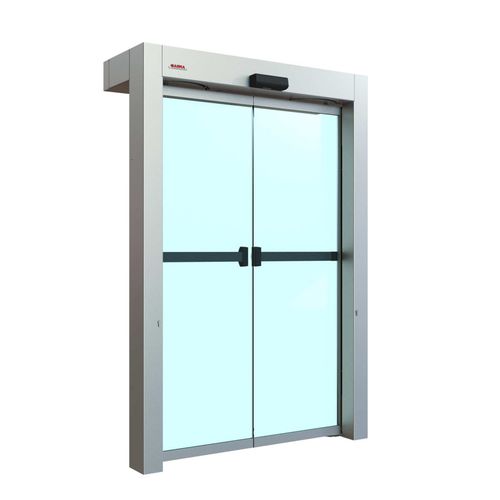 Porta scorrevole - Rotantslide 362 - Saima Sicurezza SpA - girevole / in metallo / vetrata
