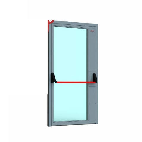 Porta battente - UES 366 RC4  - Saima Sicurezza SpA - vetrata / per interno / di sicurezza
