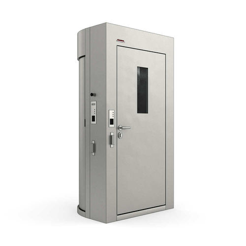 Porta battente - Rotocav - Saima Sicurezza SpA - in acciaio / vetrata / per interno