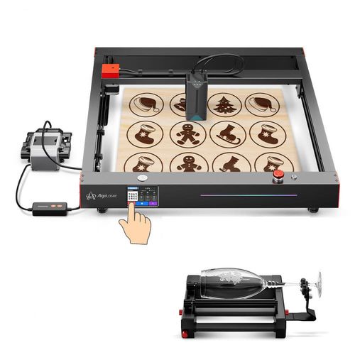 Macchina per incisione laser 3D - Delta 22W + RR2 - Algolaser - per legno / per metallo / di vetro